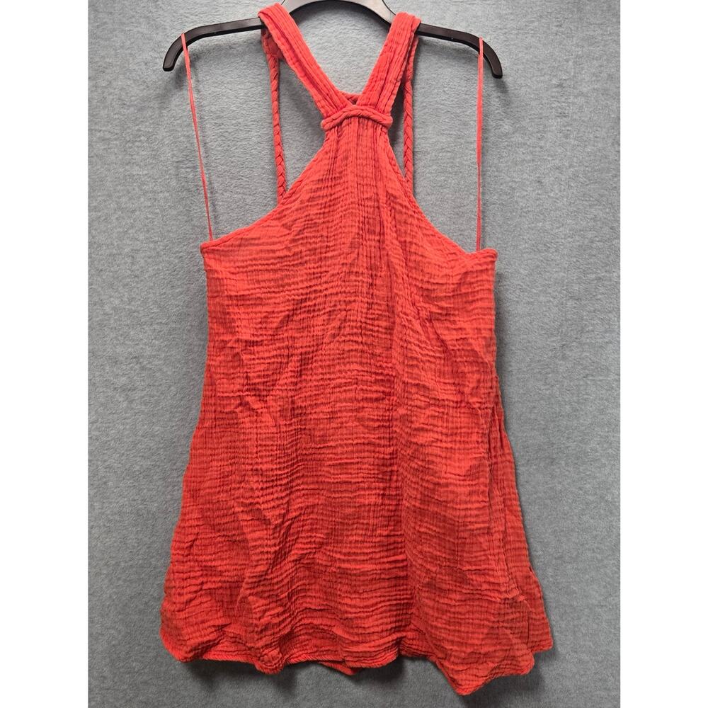 Anthropologie Braided Halter Mini Dress Size Large - Picture 2 of 6